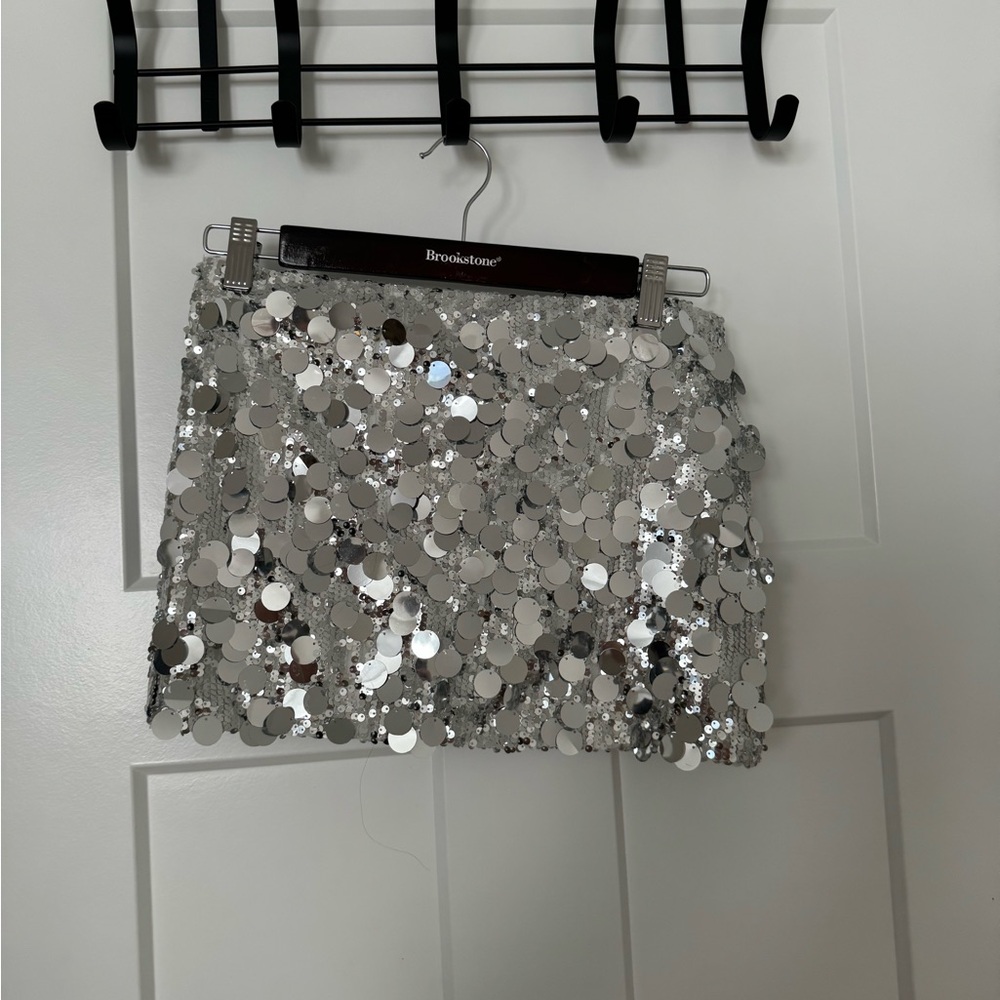 Edikted sequin mini skirt